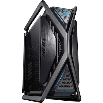 Imagen de referencia para ASUS ROG Hyperion GR701 - Gabinete Gamer Full Tower E-ATX Negro con Paneles de Vidrio Templado Duales, Soporte Radiador 420mm, 4 Ventiladores PWM Preinstalados