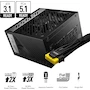 Miniatura de Fuente de Alimentación para PC MSI MPG A850G PCIE5 Negra 850W Full Modular Serie MPG