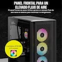 Miniatura de Corsair Semitorre iCUE 5000D RGB Airflow Mid-Tower ATX, 3 Ventiladores AF120 RGB Elite, Controlador iCUE Lighting Node Pro, Diseño Alto Flujo de Aire - Negro