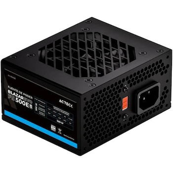 Imagen 2 de Acteck Blazar EVO FS500E (ES-05002E) Fuente de Poder para PC 500W Slim Micro ATX Negro ASIN B0CN1KZR14
