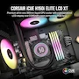 Miniatura de Corsair iCUE H150i Elite LCD XT Refrigerador Líquido para CPU - Pantalla IPS LCD - Tres Ventiladores AF120 RGB Elite - Radiador de 360 mm - Compatible con Intel LGA 1700, 1200, 115X, 2066, AMD AM5, AM4 - Color Negro - Modelo CW-9060075-WW