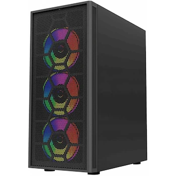 Imagen de referencia para SUPER TIENDA PC Gamer AMD Ryzen 5 5600G 32GB RAM DDR4 SSD 960GB WiFi 6 Negro