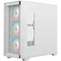 Miniatura de Gabinete Gamer Balam Rush Legend Series Carbono Twin Mate 8000 Mini Torre M-ATX Mini-ITX Blanco BR-938785 Dimensiones 450x210x455mm