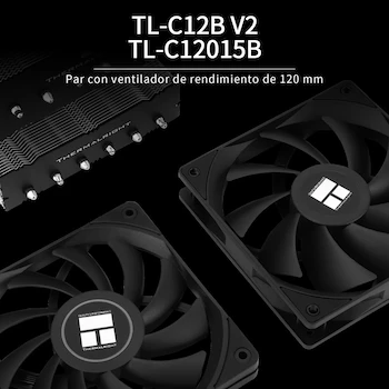 Imagen 5 de Thermalright Royal Knight 120 SE Enfriador de CPU de Aire de Doble Torre 120mm Negro