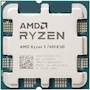 Miniatura de AMD Ryzen 5 7600X3D Raphael AM5 Procesador en caja de 6 núcleos de 4,1 GHz - Disipador de calor no incluido -100-100001721WOF