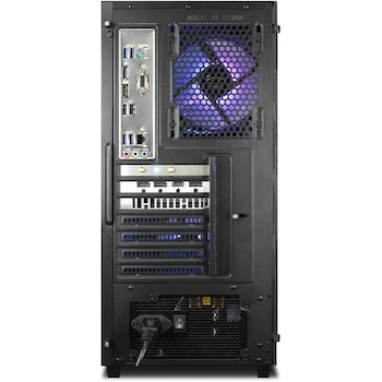 Imagen 4 de Pride Gaming PC Gamer Ferret Alpha AMD Ryzen 5 5500 AMD Radeon RX 6600 8GB 32GB RAM 1TB SSD M.2 Disipador Aire ARGB 120mm Fuente 650W 80+ Bronze con WiFi