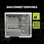 Miniatura de MSI MAG PANO M100R PZ White Micro-ATX Tower Gabinete PC Serie MAG Blanco con Soporte Placa Base Back-Connect