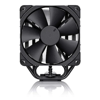 Imagen 2 de Noctua NH-U12S chromax.black, Disipador de CPU de 120 mm y una Sola Torre, Color Negro, Modelo NH-U12S chromax.black, Serie chromax.black, Dimensiones 158x125x71 mm, Peso 755 g, Ventilador NF-F12 PWM chromax.black de 120x120x25 mm