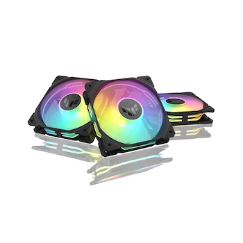 Imagen de referencia para ASUS TUF Gaming TR120 ARGB Reverse Triple Pack Black Edition 120mm Ventiladores