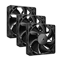 Miniatura de CORSAIR iCUE Link RX120 (CO-9051010-WW) - Ventiladores PWM de 120 mm con iCUE Link System Hub - Paquete Triple - Negro