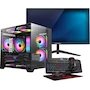 Miniatura de Lucky Owl PC Gamer de Escritorio Ryzen 7 5700G, 32GB DDR4 RAM 3200MHz, SSD 1TB, WiFi, Fuente 550W, con Monitor 21", Teclado y Mouse Incluidos