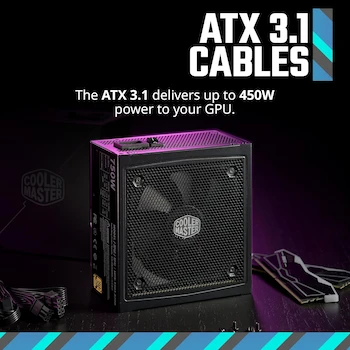 Imagen 4 de Cooler Master MWE Gold 750 V3 Fuente de Alimentación ATX Full Modular 750W 80+ Gold Negra