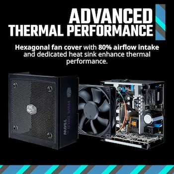 Imagen 5 de Cooler Master MWE Gold 750 V3 Fuente de Alimentación ATX Full Modular 750W 80+ Gold Negra