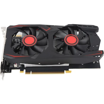 Imagen de referencia para Denash Tarjeta Gráfica GDDR5 6GB 192 bits 783MHz Frecuencia Núcleo con HD Multimedia Interface DVI VGA Negra