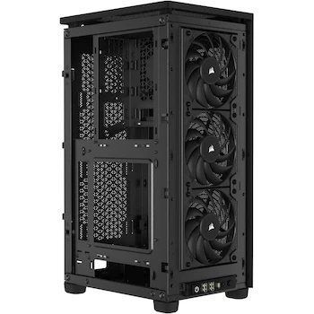 Imagen 3 de Corsair 2000D Airflow Mini-ITX PC Case - Carcasa para PC Factor de Forma Mini-ITX - Negro