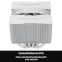 Miniatura de Thermalright Peerless Assassin 120 MINI Enfriador de Aire CPU Dual Tower Blanco, Modelo con Ventiladores TL-D12W, Serie Peerless Assassin, Tamaño Compacto 135mm Altura