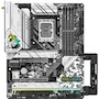 Miniatura de Tarjeta Madre ASRock Z790 Steel Legend WiFi, Serie Steel Legend, Chipset Intel Z790, Socket LGA1700, Formato ATX, WiFi 6E, hasta 192GB DDR5, Diseño Camuflaje Blanco Plateado y Negro, Dimensiones 305x244mm