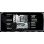 Miniatura de Tarjeta Madre ASRock Z790 Steel Legend WiFi, Serie Steel Legend, Chipset Intel Z790, Socket LGA1700, Formato ATX, WiFi 6E, hasta 192GB DDR5, Diseño Camuflaje Blanco Plateado y Negro, Dimensiones 305x244mm