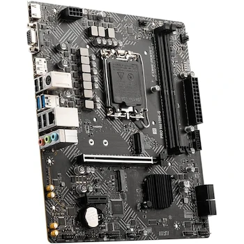 Imagen 4 de MSI Placa Base PRO H610M-G ProSeries mATX LGA 1700 DDR5 Compatible Intel 14ª/13ª/12ª Gen