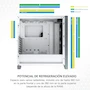 Miniatura de Corsair iCUE 4000X RGB Chasis ATX Semitorre con Cristal Templado - Paneles Frontal y Lateral de Cristal Templado - Tres Ventiladores RGB de 120 mm Incluidos - Modelo CC-9011205-WW - Color Blanco