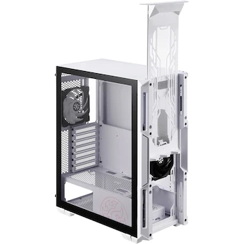 Imagen 3 de XPG STARKER Air Mid-Tower ATX PC Case Blanco con Panel Frontal de Malla y Efecto Iluminación ARGB Modelo STARKERAIR-WHCWW