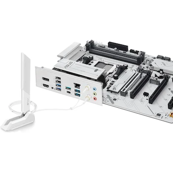 Imagen 4 de ASUS B650E MAX Gaming WiFi W Placa Base AMD B650 Socket AM5 ATX PCB Blanca