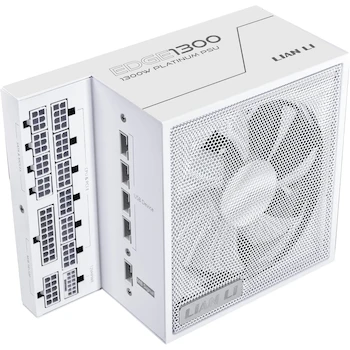 Imagen de referencia para Lian Li Edge Series Fuente de Alimentación Modular Completa 1300W Blanco Modelo EG1300WE.US