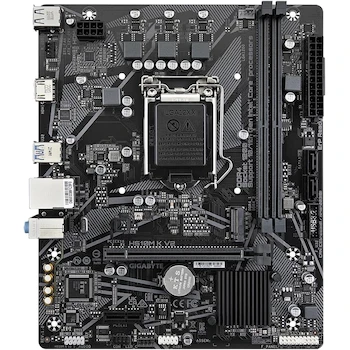 Imagen 2 de GIGABYTE H510M K V2 Placa Base Motherboard Micro ATX Intel H510 LGA 1200 Socket para 11th/10th Gen Core Procesadores DDR4 Dual Channel 2 DIMMs Negro