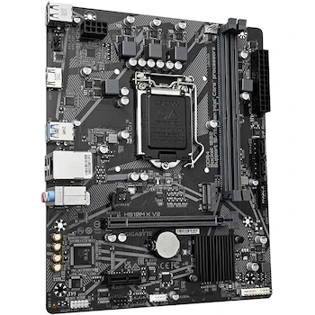 Imagen 3 de GIGABYTE H510M K V2 Placa Base Motherboard Micro ATX Intel H510 LGA 1200 Socket para 11th/10th Gen Core Procesadores DDR4 Dual Channel 2 DIMMs Negro