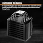 Miniatura de be quiet! Dark Rock 5 Enfriador de CPU Negro Single Tower con Ventilador Silent Wings 4 120mm PWM Modelo BK035 Serie Dark Rock