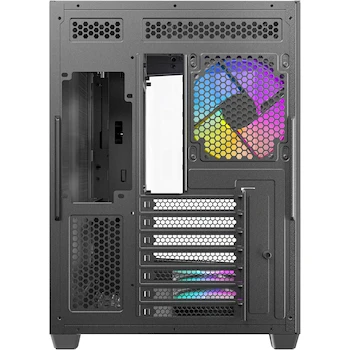 Imagen 3 de Antec C5 ARGB Negro Gabinete Mid-Tower ATX para PC, Modelo: 0-761345-10033-5, ASIN: B0CWSV3JQR, Dimensiones: 469x285x400mm (Profundidad x Ancho x Altura), Placa Madre: ATX/Micro-ATX/ITX, Almacenamiento: 1x3.5" HDD Interno, 2x2.5" SSD Internos