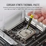 Miniatura de Corsair XTM70 Pasta Térmica Extreme Performance, Modelo CT-9010010-WW, 3g, con Kit Aplicador y Tres Toallitas Limpiadoras
