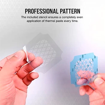 Imagen 5 de Corsair XTM70 Pasta Térmica Extreme Performance, Modelo CT-9010010-WW, 3g, con Kit Aplicador y Tres Toallitas Limpiadoras