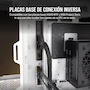 Miniatura de Corsair 6500X (CC-9011258-WW) Caja de PC Mid-Tower ATX de Cristal Templado y Acero, Doble Cámara, Color Blanco, Dimensiones 481 x 328 x 496 mm, Compatible con Placas Base Mini-ITX, Micro-ATX, ATX, E-ATX
