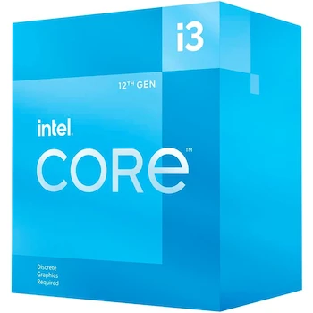 Imagen de referencia para Procesador de Escritorio Intel Core i3-12100F, Serie Core i3 12ª Generación Alder Lake, Modelo BX8071512100F, Socket LGA 1700, 4 Núcleos, 8 Hilos, Caché de 12 MB, Tamaño 37.5 x 37.5 mm