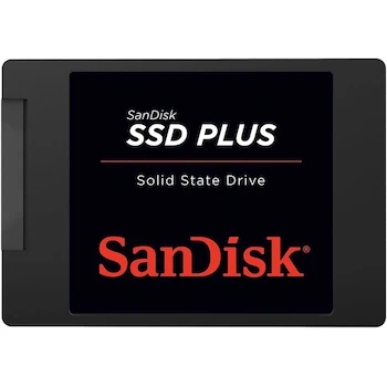 Imagen de referencia para SanDisk SSD Plus 1TB Unidad Interna de Estado Sólido SSD Negro Modelo SDSSDA-1T00-G28 Serie SSD Plus