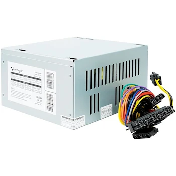 Imagen de referencia para Vorago Fuente de Poder 500W ATX PSU-101 20+4 Pines x 1, CPU 4 Pines x 1, SATA x 2 Periféricos 4 Pines x 2, Floppy 4 Pines x 1