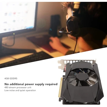 Imagen 2 de Yoidesu Tarjeta Gráfica AMD Radeon HD7670 4GB GDDR5 128 bits PCI Express 2.1 x16 con DVI HDMI VGA