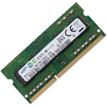 Imagen alusiva al producto Samsung M471B5173QH0-YK0 4GB DDR3L PC3-12800 CL11 512MBx64 512Mx8 1.35V 204-Pin SODIMM Memory Module