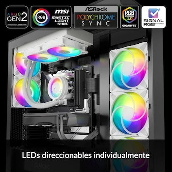 Imagen 2 de ARCTIC Liquid Freezer III 240 A-RGB Refrigeración Líquida AIO Blanco