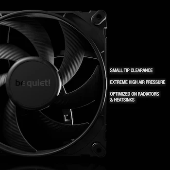 Imagen 2 de Be quiet! Silent Wings Pro 4 Ventilador de Refrigeración PWM de 140 mm, 4 Pines, Color Negro, Modelo BL099