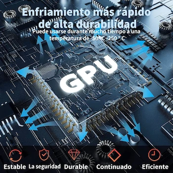 Imagen 5 de Lirgcuatro Pasta Térmica a Base de Partículas de Carbono para Todos los Refrigeradores de CPU, 4g, Sin Metales, Modelo B0CJYB1J29 (4g-New)