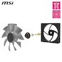 Miniatura de Ventilador MSI MPG EZ120 ARGB WHITE-3W - Pack de 3 Ventiladores ARGB de 120 mm, Color Blanco, Serie MPG