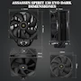 Miniatura de Thermalright Assassin Spirit 120 EVO DARK CPU Aire enfriador con tubos de calor de 4×6mm,156mm de altura,para Intel 1700/1150/1151/1200,AMD: AM4 AM5,LGA17XX enfriador de PC