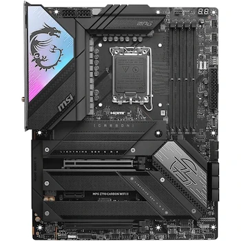 Imagen 2 de MSI MPG Z790 Carbon WiFi II - Placa Base para Juegos (Compatible con procesadores Intel de 12ª/13ª/14ª generación, LGA 1700, DDR5, ATX)