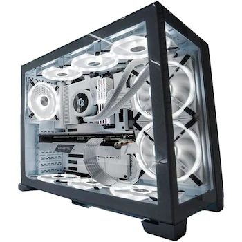 Imagen de referencia para Genérico PC Gamer Blanca – NVIDIA GeForce RTX 5070 12GB VRAM | Intel Core i9-14900 | 32GB DDR5 | SSD 1TB NVMe | Enfriamiento Líquido