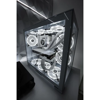 Imagen 3 de Genérico PC Gamer Blanca – NVIDIA GeForce RTX 5070 12GB VRAM | Intel Core i9-14900 | 32GB DDR5 | SSD 1TB NVMe | Enfriamiento Líquido