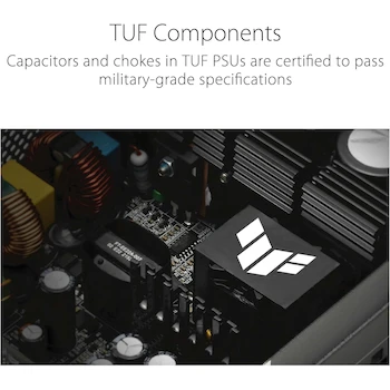 Imagen 5 de ASUS TUF Gaming 850W Gold Fuente de Alimentación 850W 80+ Gold Modular ATX 3.0 Compatible Negro 10 Años Garantía Modelo TUF-GAMING-850G