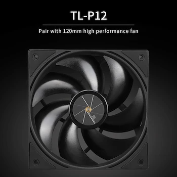 Imagen 5 de Thermalright Peerless Assassin 120 SE V3 Enfriador de aire de CPU, ventiladores dobles de doble torre, ventilador TL-P12, cubierta de disipador de calor de aluminio, dimensiones 125x110x155 mm