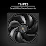 Miniatura de Thermalright Peerless Assassin 120 SE V3 Enfriador de aire de CPU, ventiladores dobles de doble torre, ventilador TL-P12, cubierta de disipador de calor de aluminio, dimensiones 125x110x155 mm